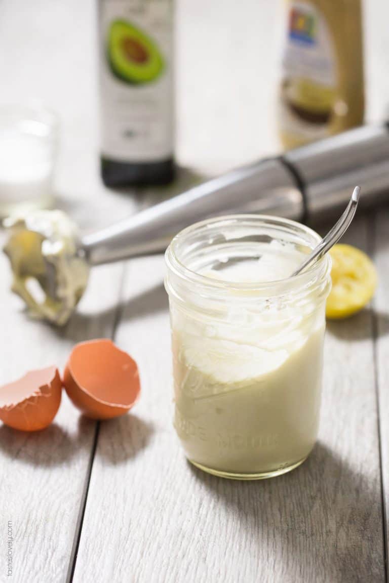 Homemade Keto Mayonnaise | Tastes Lovely