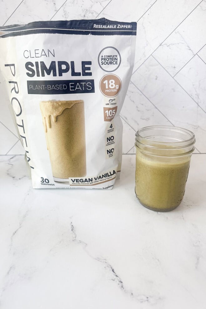 vegan vanilla protein powder